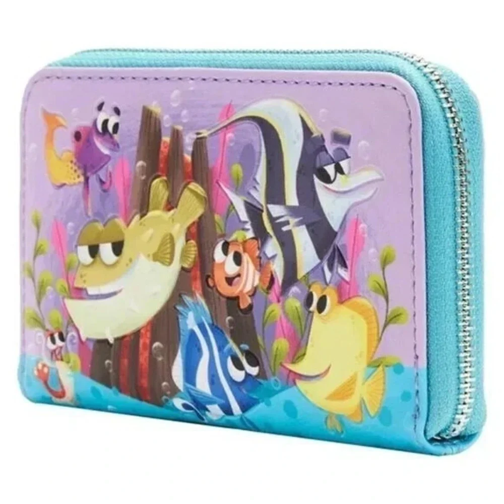 Loungefly Disney‎ Pixar Finding Nemo Fish Tank Zip Around Wallet